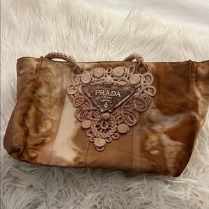 Prada Tan Women's Tote Bag